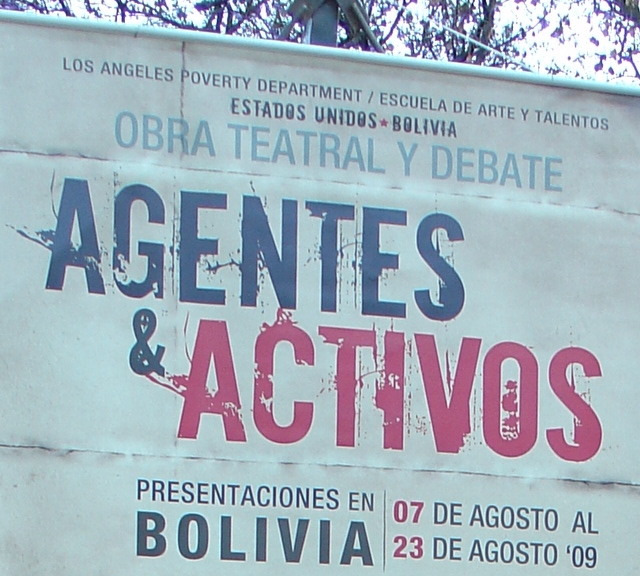LAPD does Drug Show in Bolivia