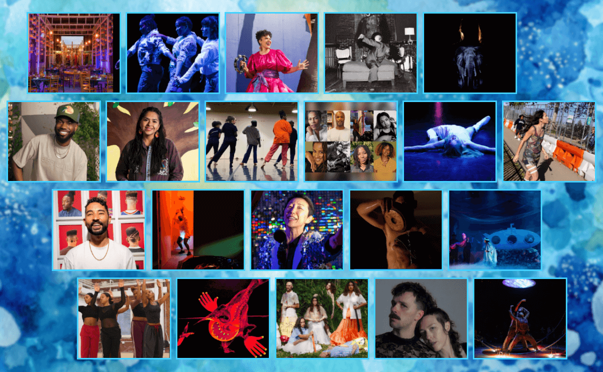 Headshots of the 21 artists and groups who are recipients of the 2025 Creation Fund Award.
