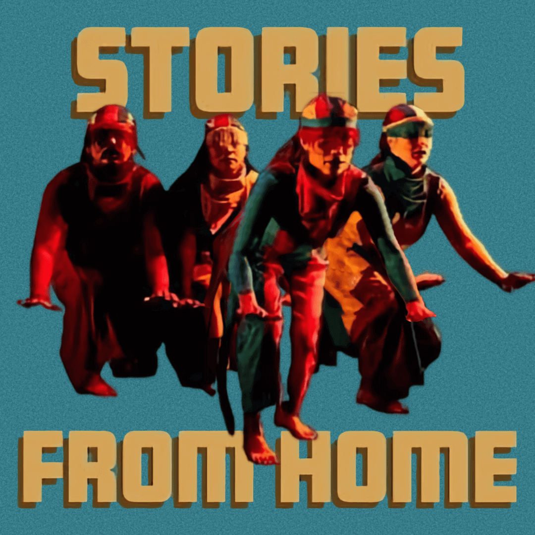 Promotional image for “Stories from Home.”