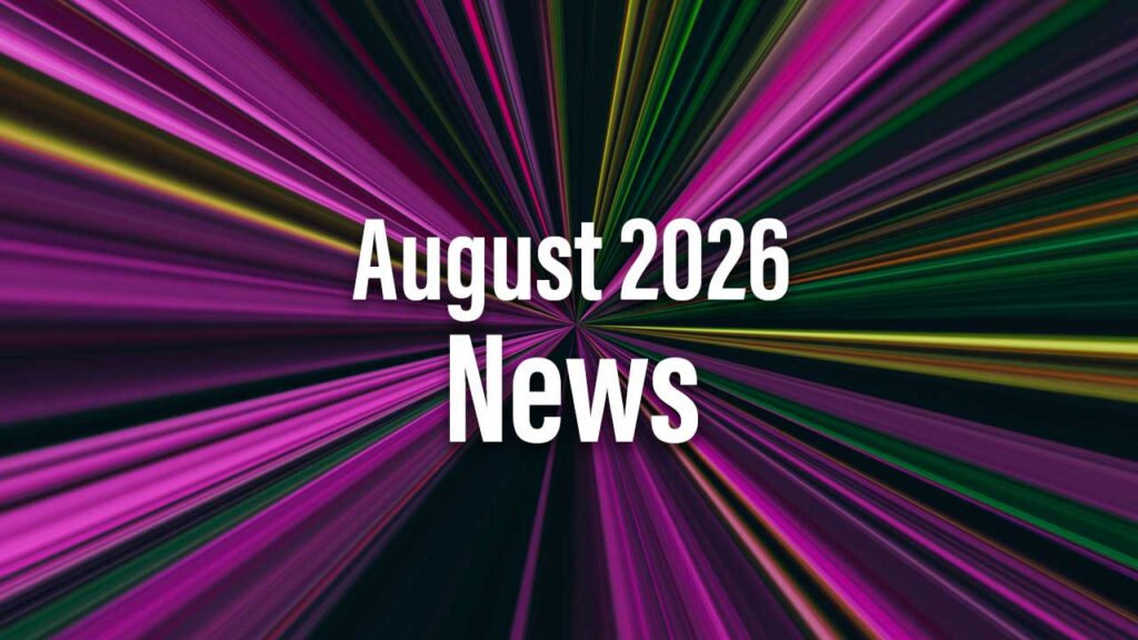 August 2026 News