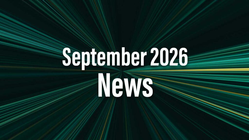 September 2026 News