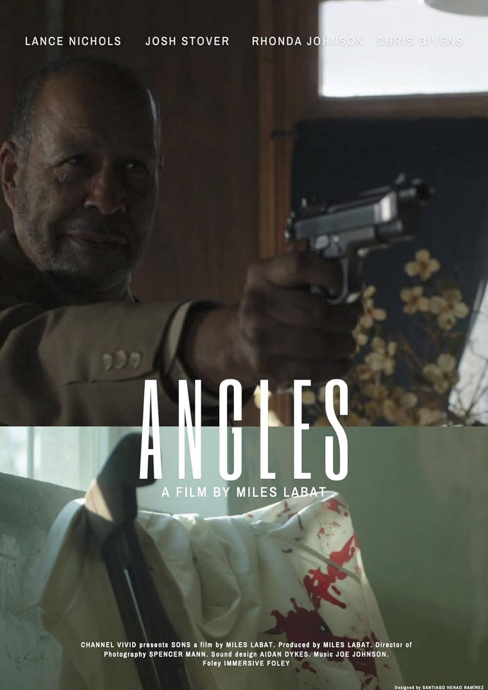 Poster for "Angles," a short film by Miles Labat.
