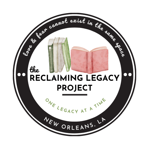 Logo for: The Reclaiming Legacy Project