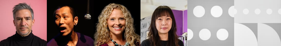 Headshots of Dan Froot, Makoto Hirano, Beth Boone, and Joyce Chung.