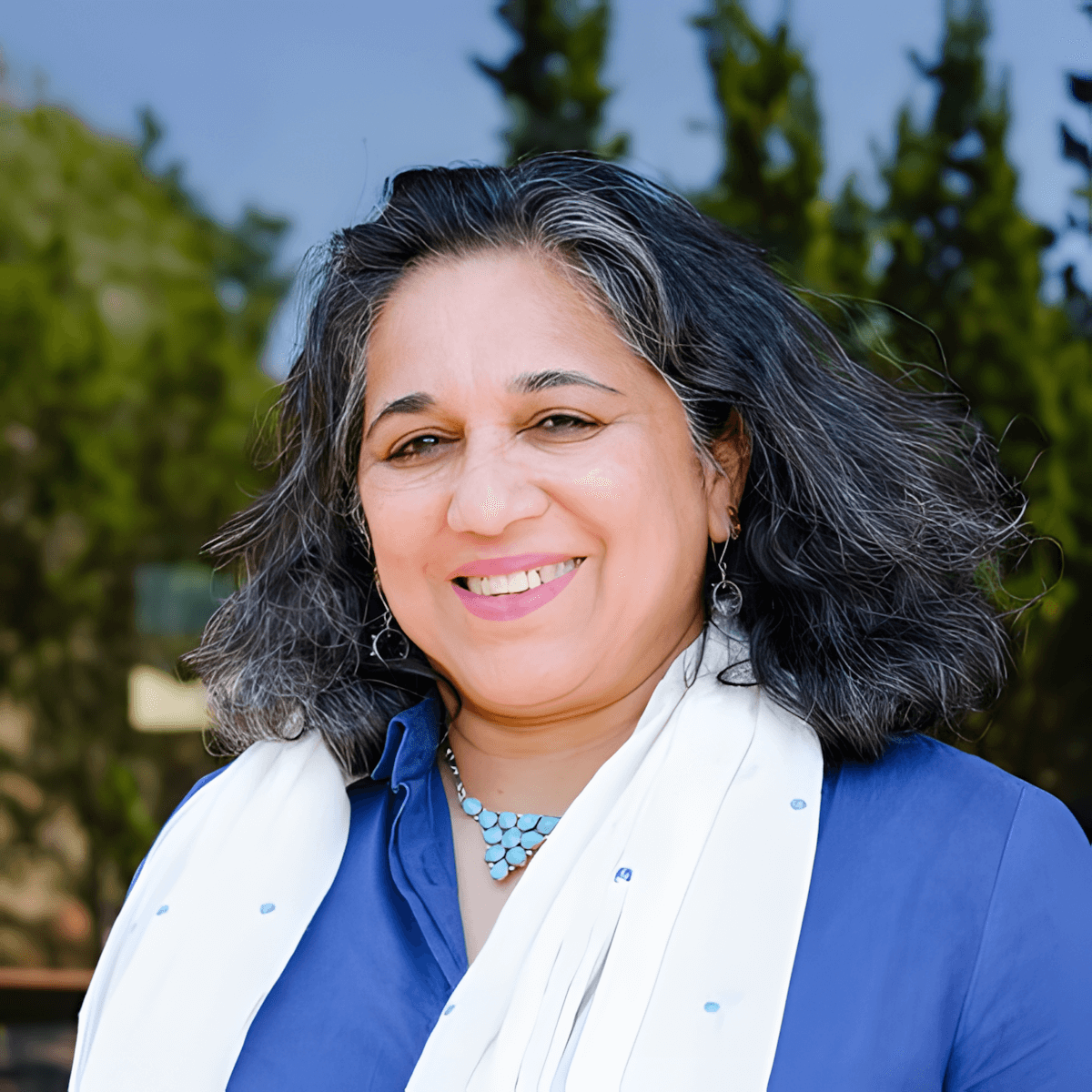 Headshot of Meena Natarajan.