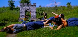 Still from film "Dastak.1. Earth" by Ananya Dance Theatre and Darren Johnson