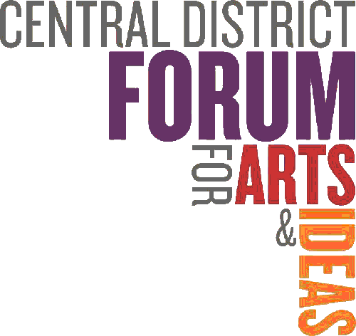 Logo for: Central District Forum for Arts & Ideas