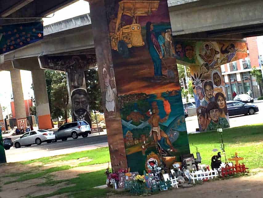 More of our tour of La Bodega Gallery and Chicano Park.